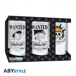 SET 3 VERRES ONE PIECE -...