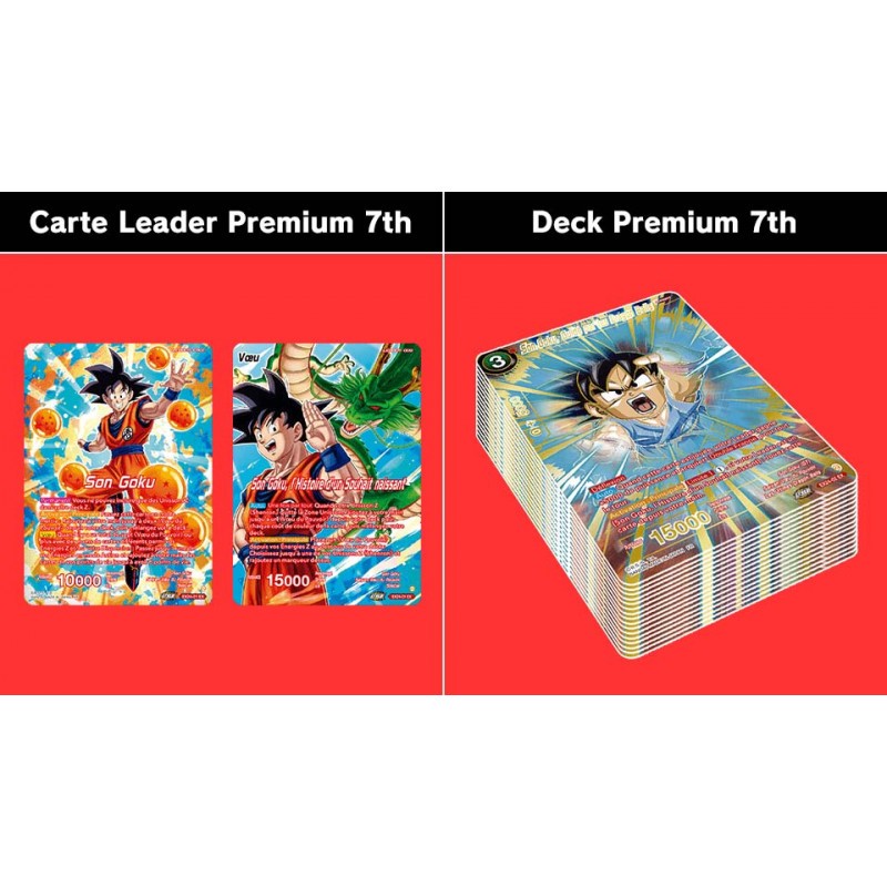 TCG DRAGON BALL SUPER CARD GAME MASTERS - PREMIUM 7TH ANNIVERSARY BOX ...