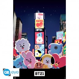 POSTER BT21 TIME SQUARE -...