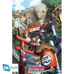 POSTER BORUTO GROUPE KONOHA...