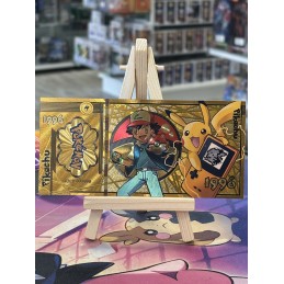 BILLET OR - POKEMON PIKACHU...