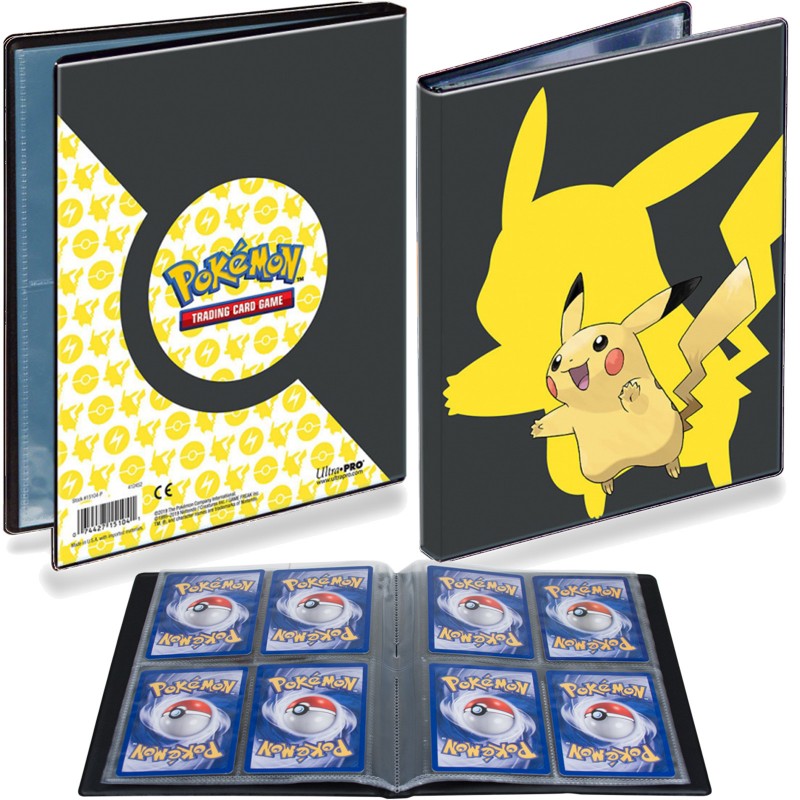 Pokémon - Portfolio Pikachu A5 pour 80 cartes Pokemon