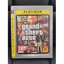 JEUX GTA IV PLATINUM CIB PS3